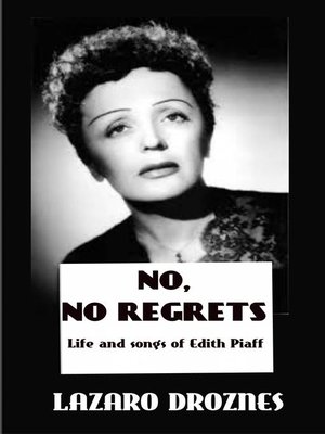 cover image of No, no regrets